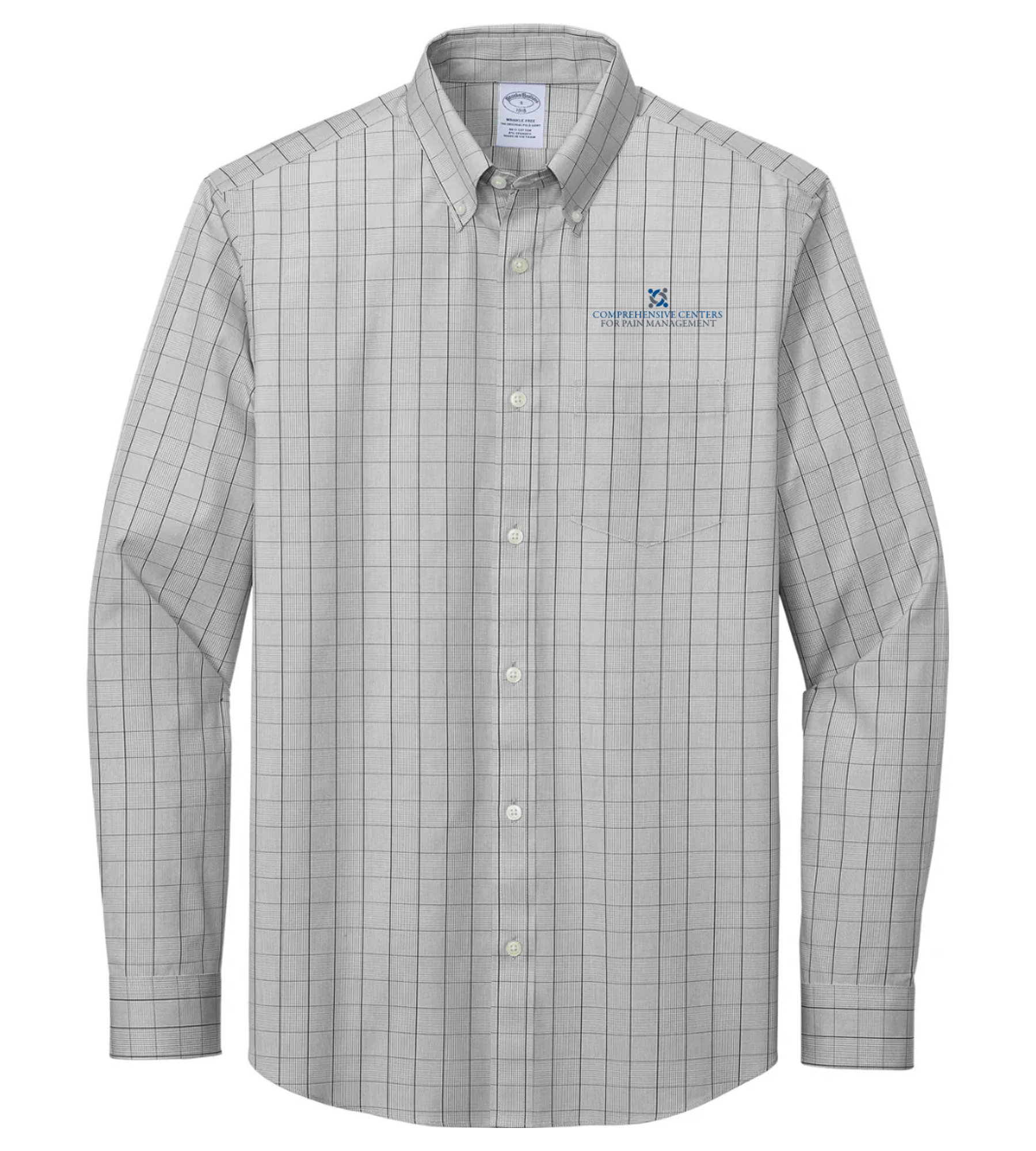 Brooks Brothers Wrinkle-Free Stretch Patterned Shirt
